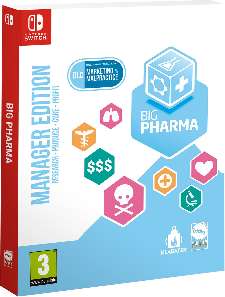 Big Pharma: Manager Edition - Nintendo Switch
