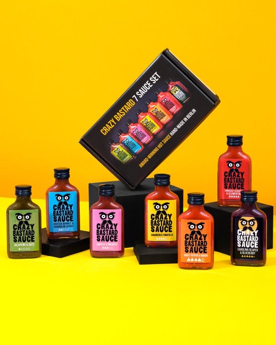 Crazy Bastard - Coffret Challenge 7 sauces 🎁 main image 1