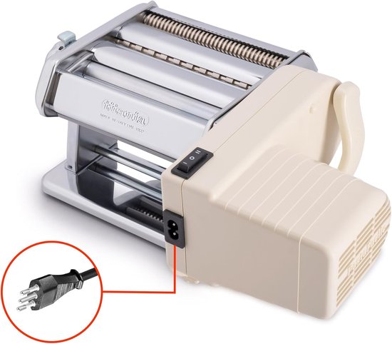 RFWR® Elektrische pastamachine voor verse pasta - Ideaal voor lasagne, fettuccine en tagliolini — afbeelding 3