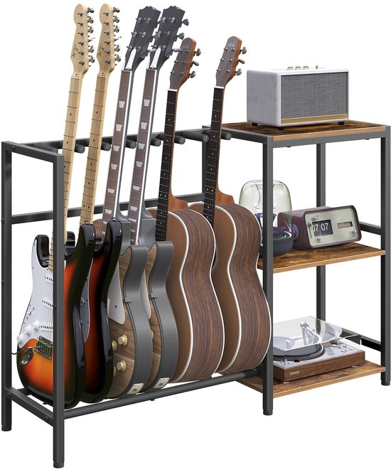 Metalen Gitaar Vloerstandaard Muziekinstrumenten Statief Houder voor Akoestische Elektrische Gitaar Bas kopen vanaf een prijs van 21