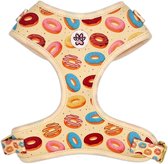 Harnais pour chien - Harnais souple / Harnais pour Chiens - Beige - Donuts - Donut Skip Dessert - Paw My God! - Taille M