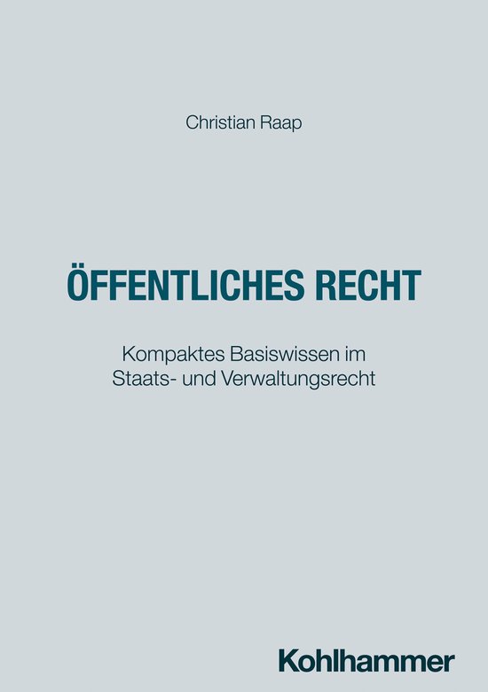 Öffentliches Recht - cover