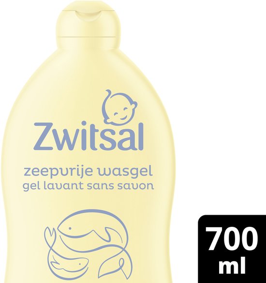 Zwitsal Zeepvrije Wasgel - Baby - helpt de natuurlijke huidbarrière te beschermen - 700 ml van Zwitsal — afbeelding 4