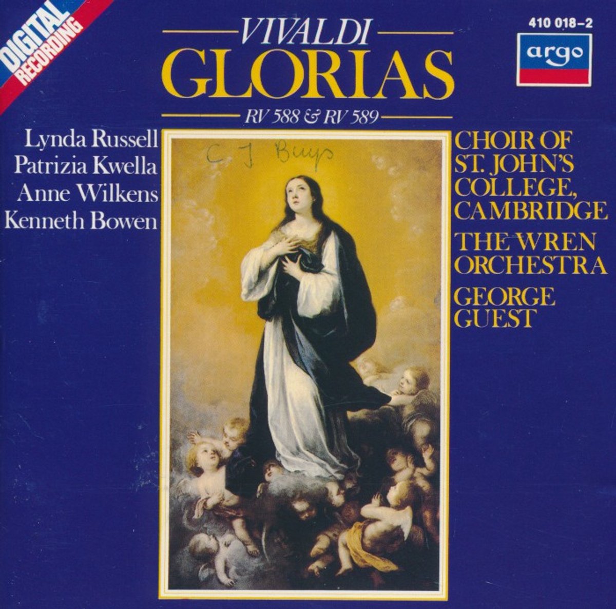 Glorias RV588 & RV589