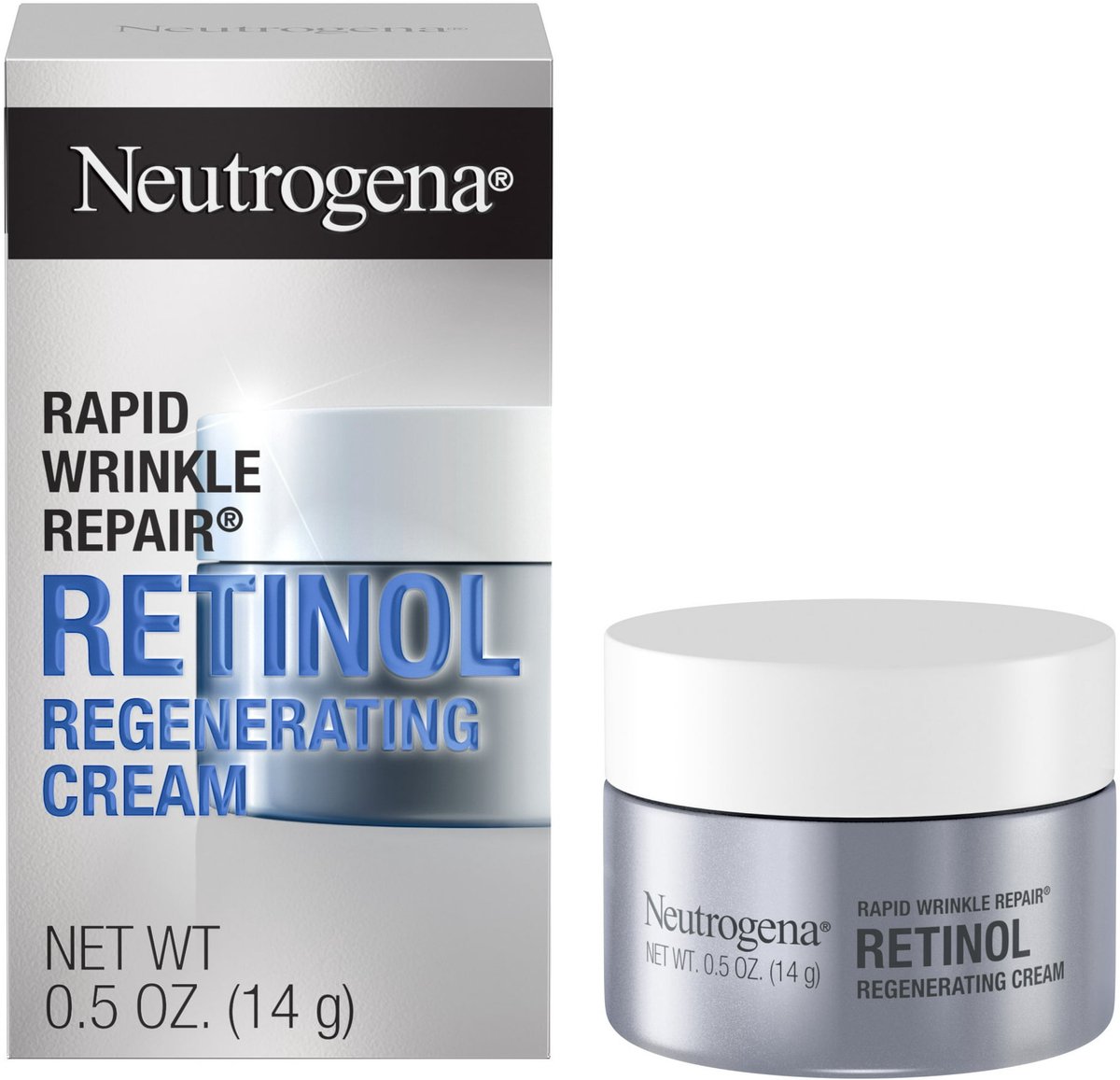 Neutrogena Rapid Wrinkle Repair Retinol Cream, Hyaluronic Acid