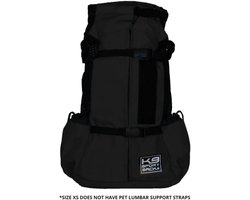 K9 Sport Sack Air 2 - Medium - Jet Black - Hondenrugzak