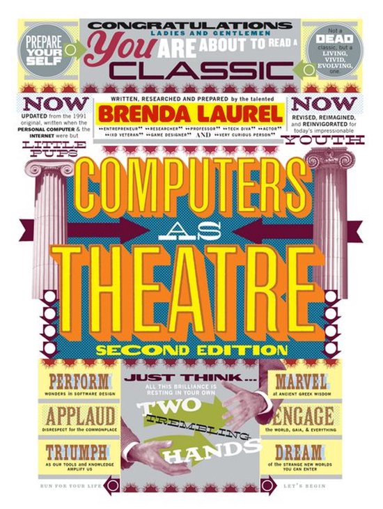 Computers As Theatre, 2/E - cover