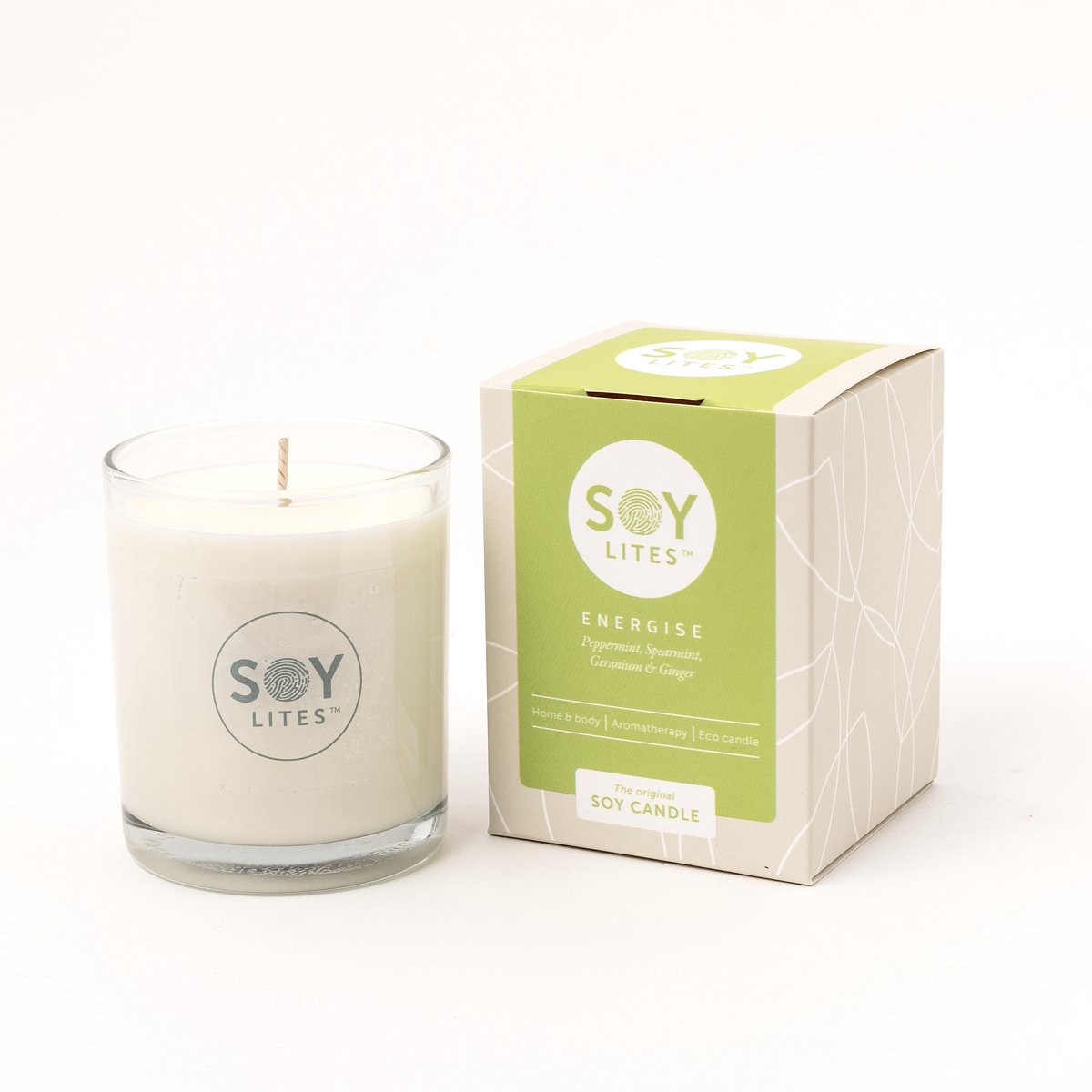 Soylites Soja Geurkaars 55 uur Energise (1 stuk)