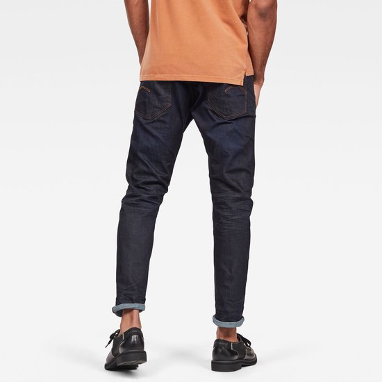 G-STAR 3301 STRAIGHT TAPERED - Straight leg jeans - blau/blauw denim/bluedenim G-STAR 3301 STRAIGHT TAPERED - Straight leg jeans - blau/blauw denim/bluedenim