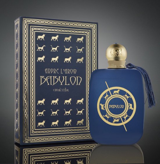FEESTDAGEN CADEAU TIP - Luxe Franse Eau de Parfum - Babylon - is een exclusieve mannen geur met Oosterse noten - in luxe cadeauverpakking- deze geur blijft gegarandeerd de gehele dag ruiken.