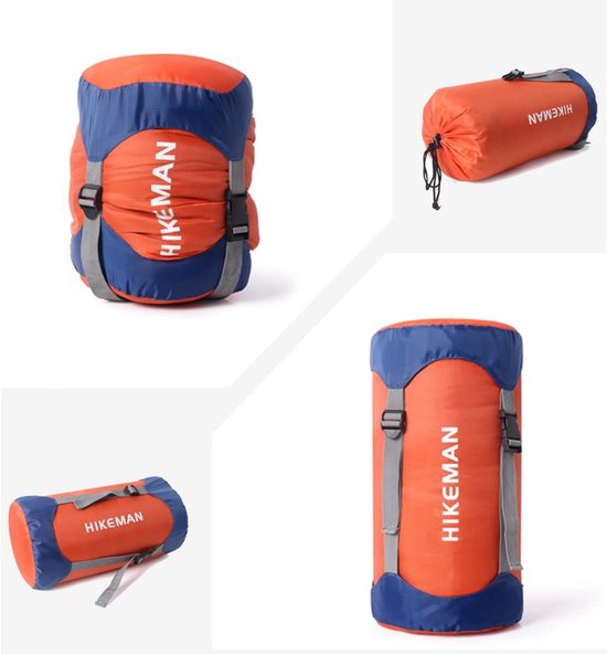 Slaapzak compressiezak - L - 25L - 25,5*50CM - Geschikt voor slaapzakken met een gewicht van 1,5kg-2,3kg - Waterdichte, ultralichte, compacte ruimtebesparende uitrusting - Geschikt voor kamperen, reizen en buitenactiviteiten van Merkloos — afbeelding 3