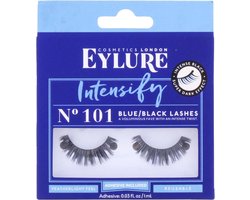 Eylure - Intensify Nr. 101 Wimpers - Blue/Black - Met Lijm - Herbruikbaar - Featherlight Feel