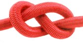 DQ-PP Rubberkoord, 10mm, 25m, Rood, Expanderkoord, Expander Rubberdraad, Rubberkoord, Spankoord, Zeildoekkoord, Spanrubber