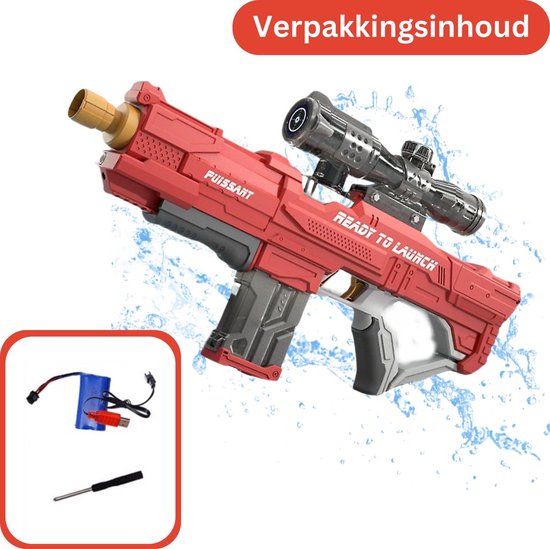 Pistolet à Eau électrique Automatique – Grande Capacité Pour Enfants Et Adultes