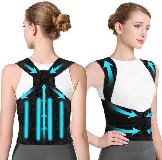 Correcteur de posture pour femmes et hommes Ceinture de soutien