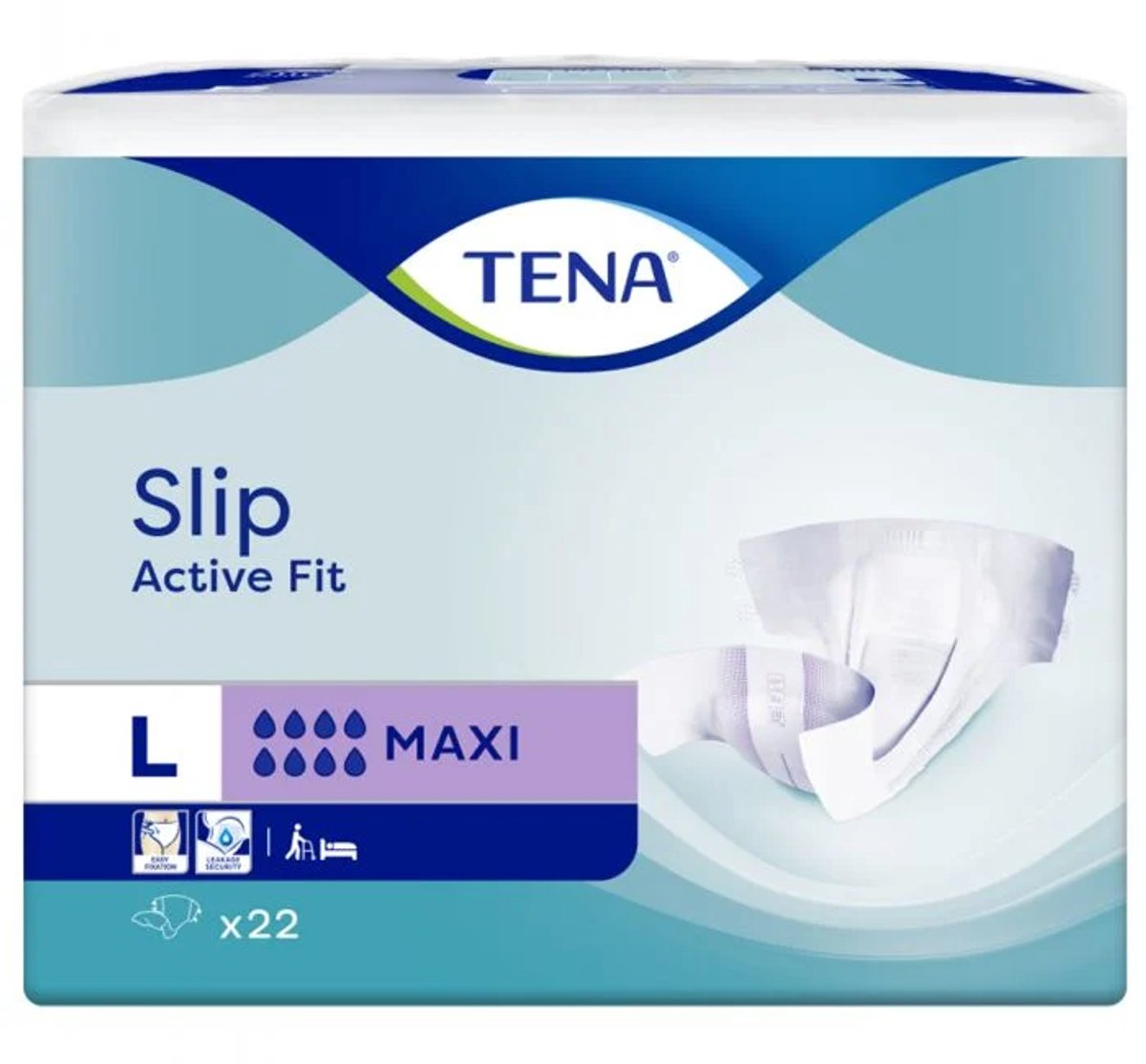 Tena Slip Active Fit Maxi Large - 3 pakken van 22 stuks