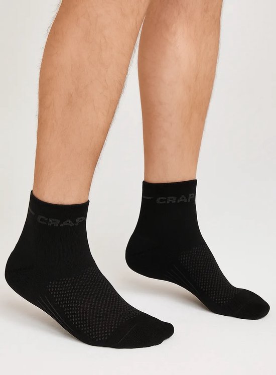 CRAFT ACTIVE MID SOCK 3-PACK Unisex Sportsokken - Wit