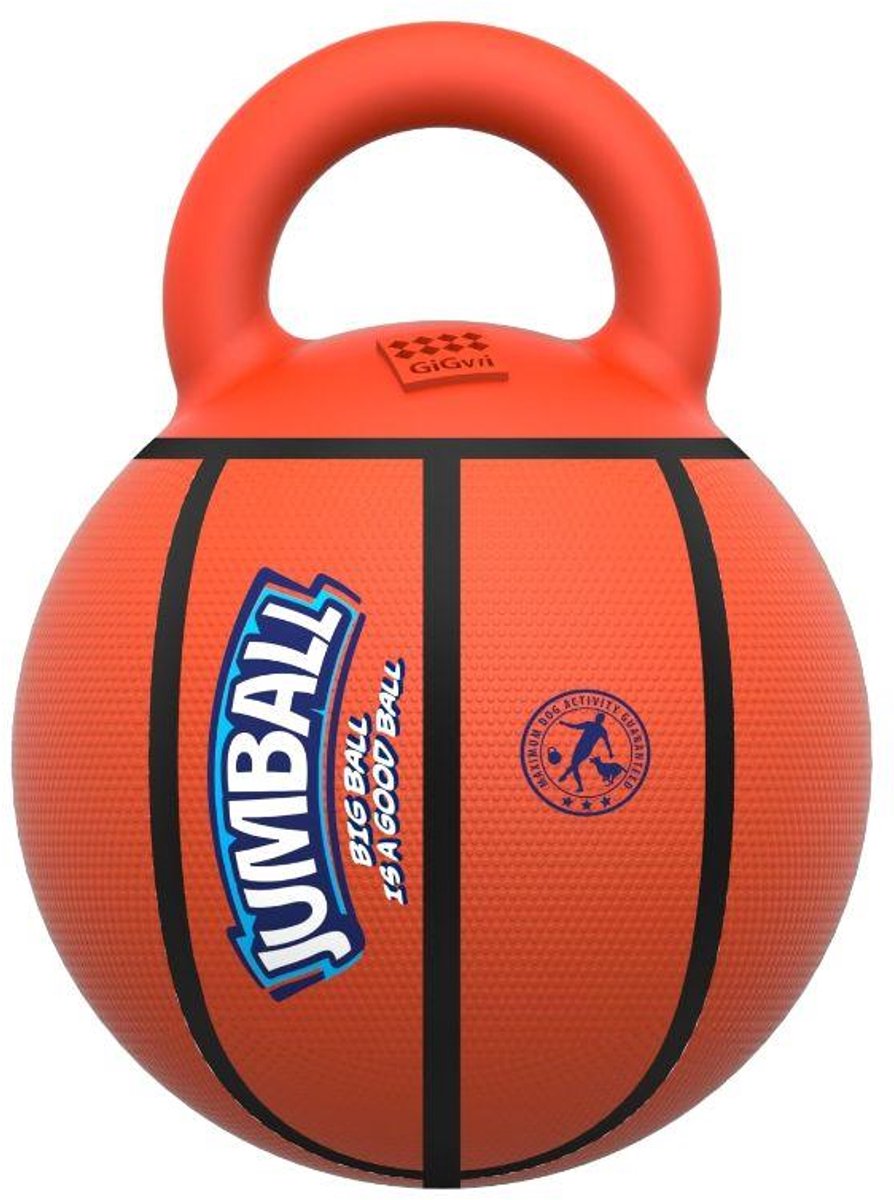 Bubimex – Basketbal met handvat – Speelbal – voor honden