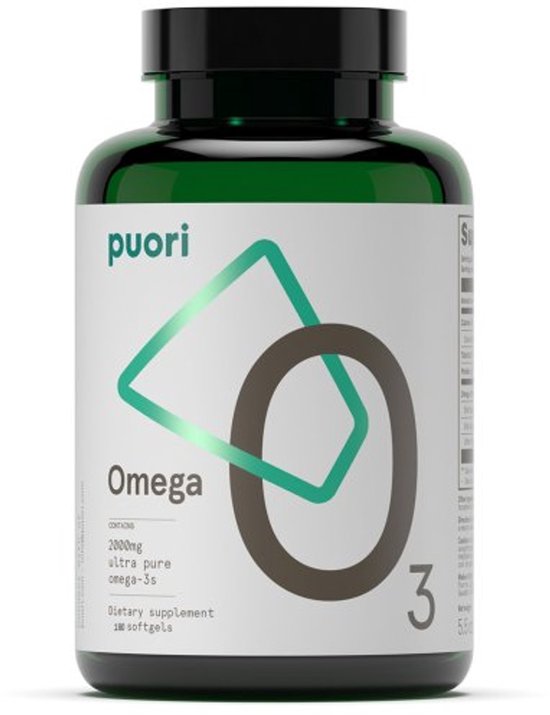Puori - O3 - Omega 3 - Supplement - 180 softgels