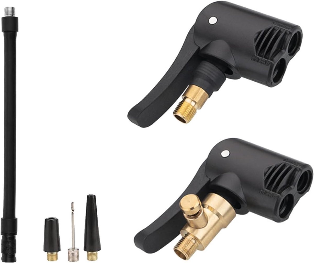 2 stuks Ventieladapter - Frans Ventiel - Autoventiel - Draagbaar - Motorfietsen Auto's Fietsen - Handig Accessoire voor Onderweg
