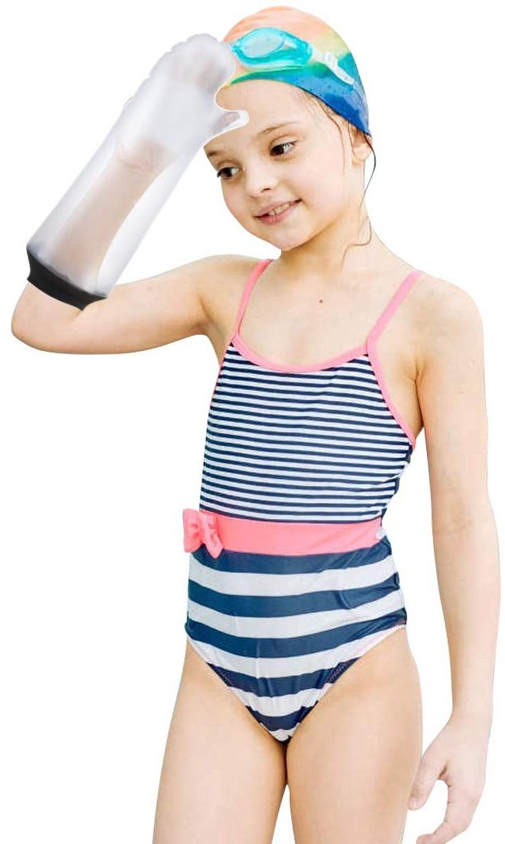 Allecto Plus - Armhoezen voor kinderen | Waterdicht en herbruikbaar | Beschermt gipsverband | Handgewrichtsbescherming | Houdt gipsverband droog