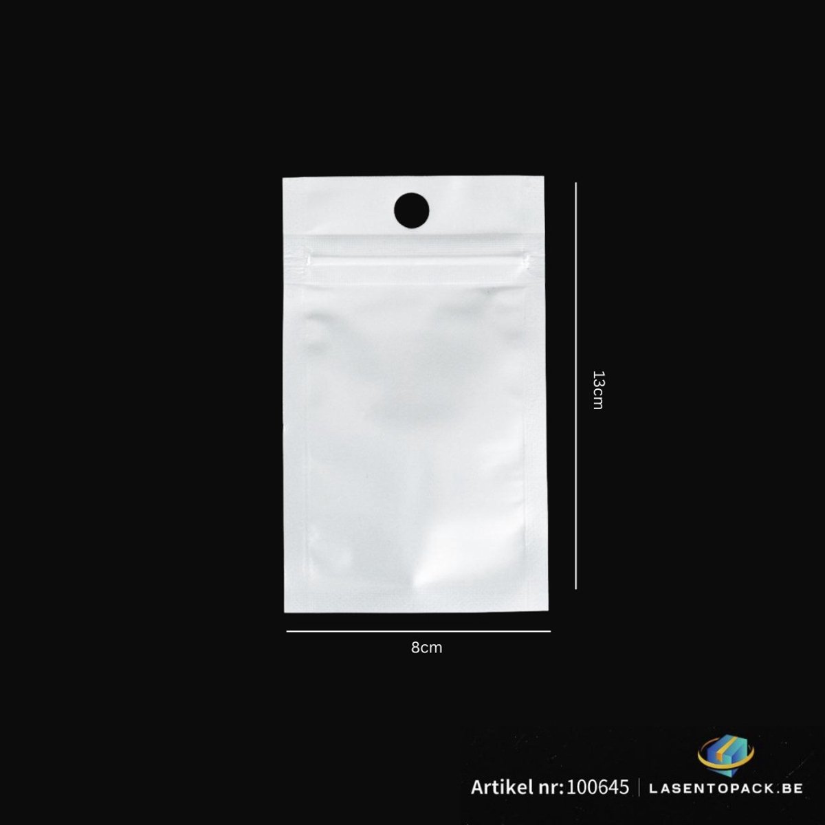 100x Reparatie Zakjes - Premium Gripzakjes (8cm x 13cm) – Zelfsluitende Sealbag Ziplock Zakjes
