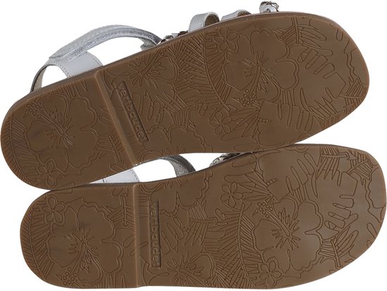 Vertbaudet Sandales scratchées cuir enfant