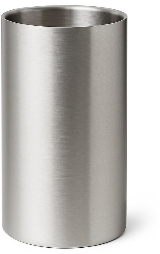 Wijnkoeler RVS dubbelwandig matte finish | Goed bezig in de Keuken - Kookwinkel Kitchen&More Wijnkoeler RVS dubbelwandig matte finish | Goed bezig in de Keuken - Kookwinkel Kitchen&More