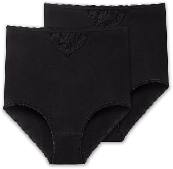 dames slip met hoge taille naadloos micro blauw