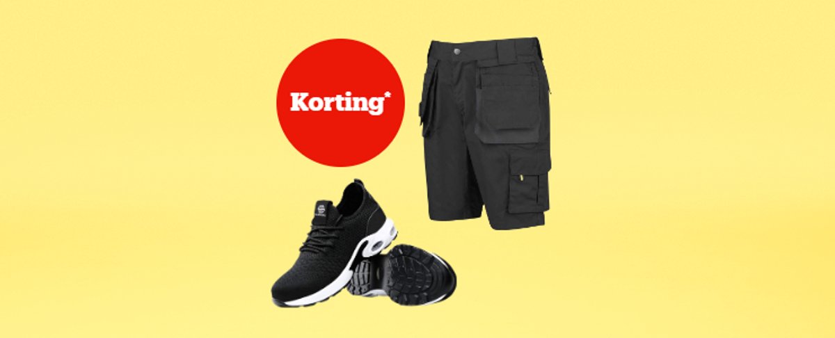 Korting op werkkleding