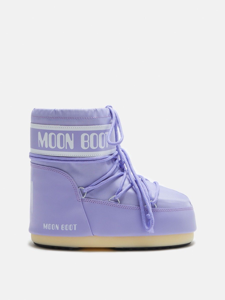 MOON BOOT LAAG Thermoboots Snowboots Sneeuwlaarzen Jongen/Meisje – 33-35 8050032020318 Paars