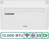 Profile monoblock airco & verwarming - 12000BTU - zonder buitenunit - Wi-Fi - works with Qnect / Tuya