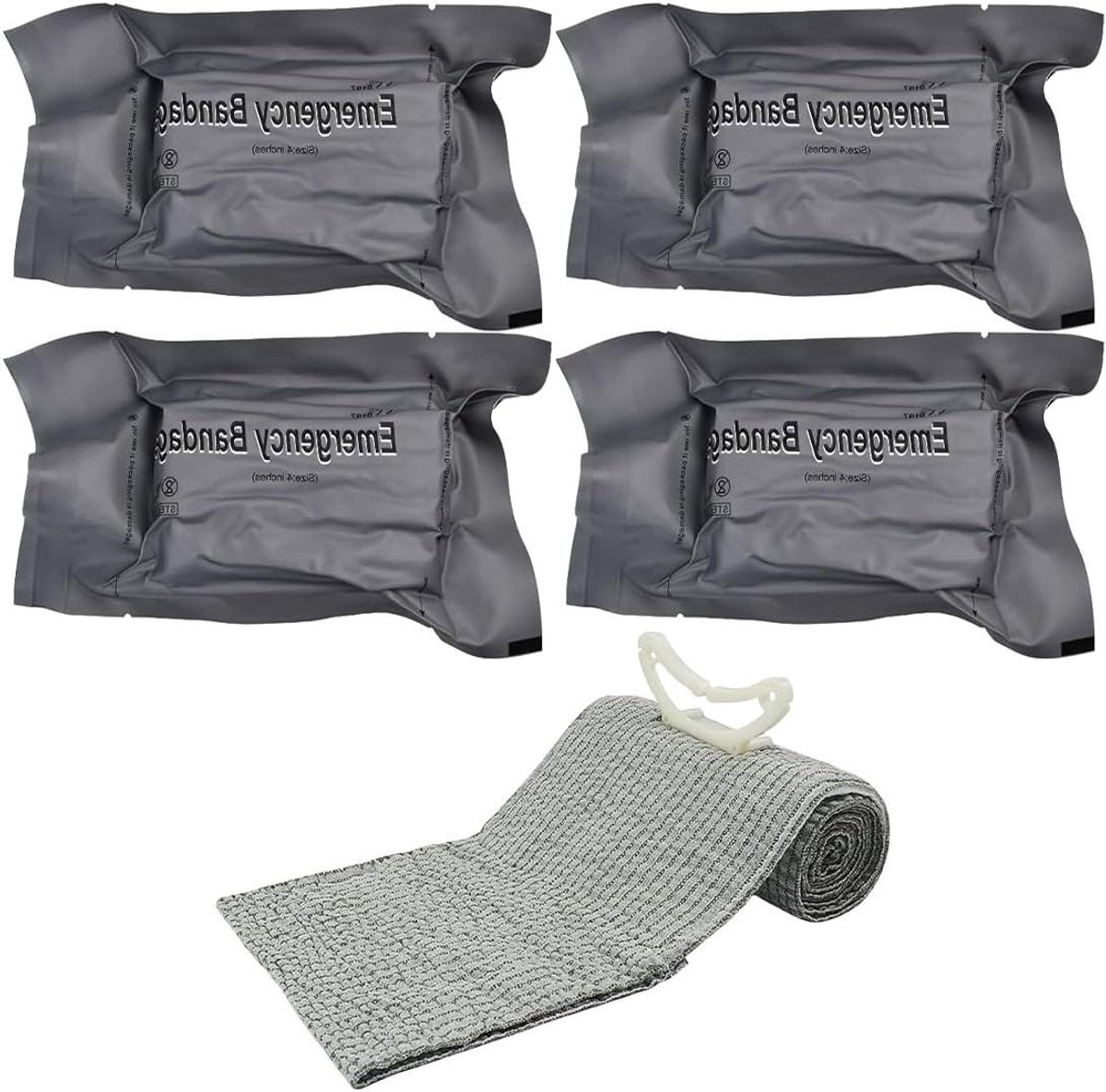 Allecto Plus - 152 cm noodbandage met tactisch tourniquet voor outdoorsport kamperen.