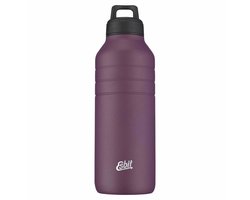 Esbit Majoris Waterfles - 1 Liter - Paars - RVS Drinkfles - Lusdop