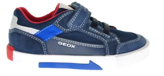 Sneakers Geox Model B Rishon Boy Kleur Grijs Sneakers Geox Model B Rishon Boy Kleur Grijs