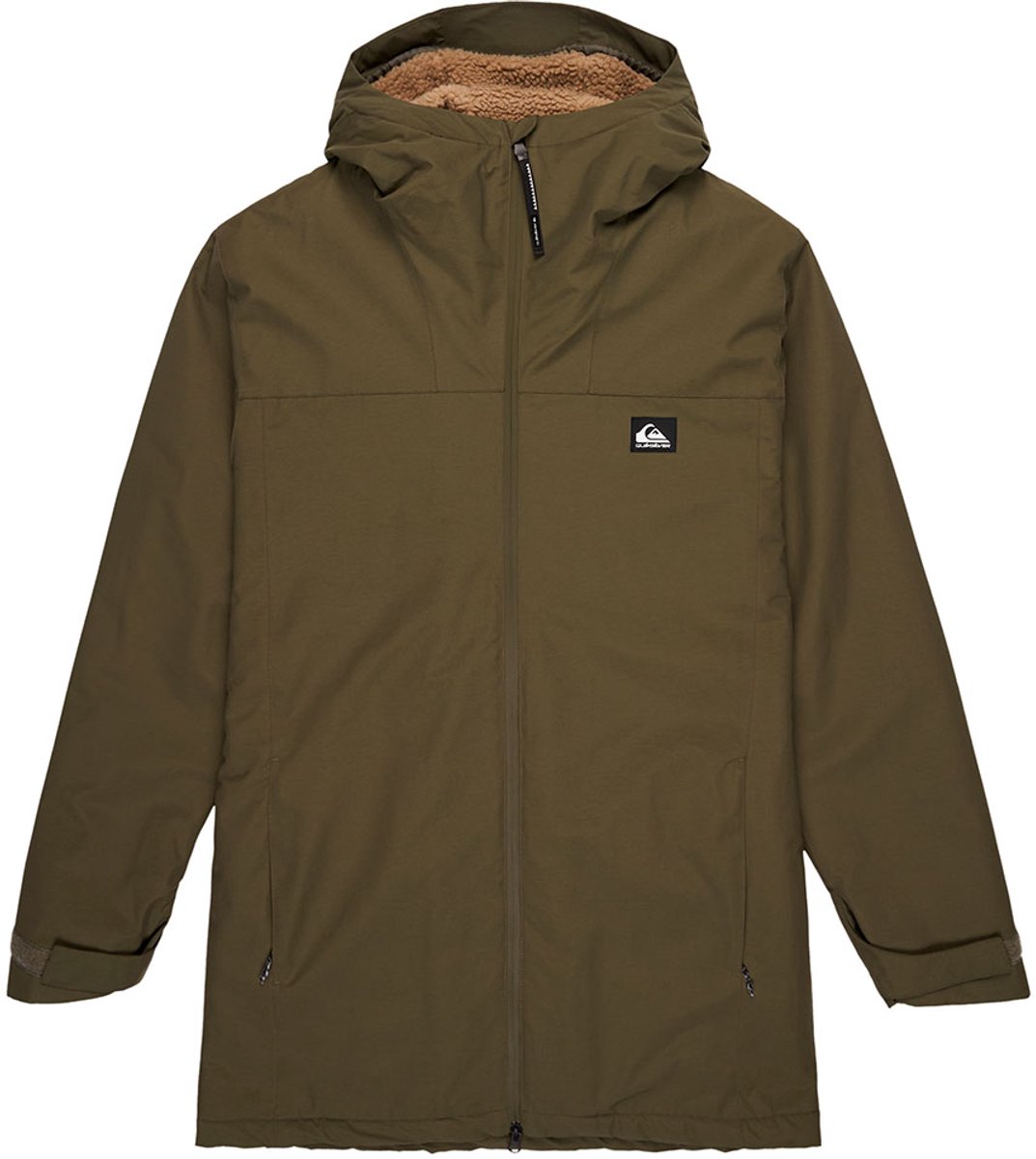Quiksilver Overcast 3k Parka Man Grape Leaf