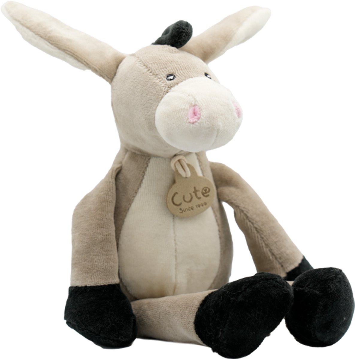 Cute since 1999 - Daisy de Ezel - Organische knuffel - 26cm x 10cm