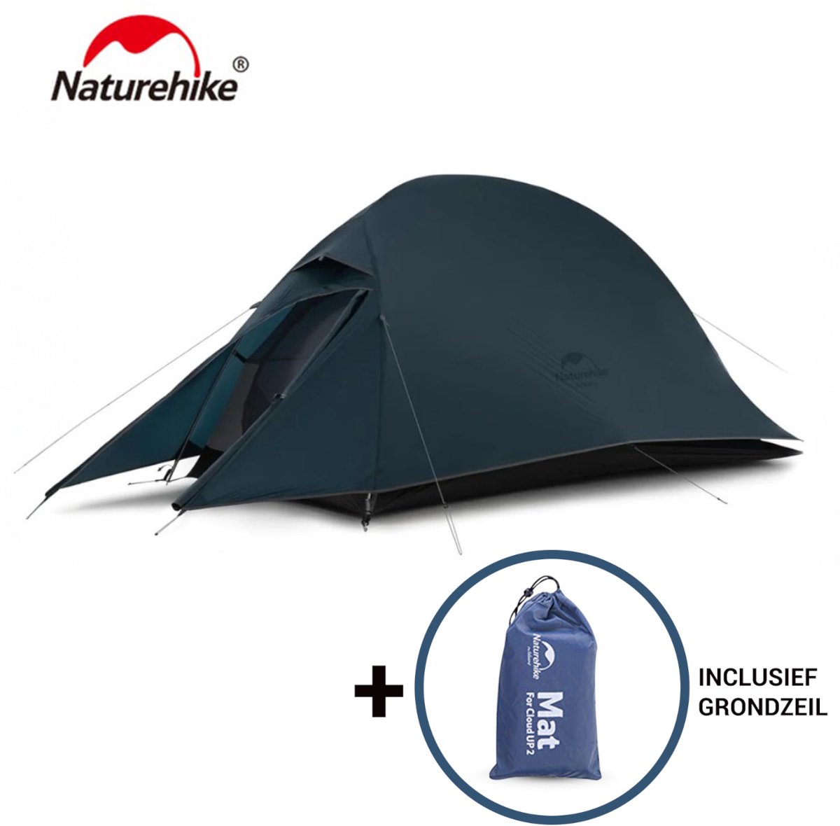 Naturehike Cloud Up 2 Upgraded - 2 persoons lichtgewicht tent
