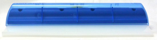 AquaBLADE Set No. 1 - 1 x small and generous wiper with silicone lip, external channel water catch, 1 washing machine, 1 handle - world novelty - known from the TV