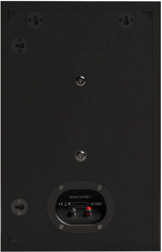 Monitor Audio Bronze On-Wall - Zwart (7G) — afbeelding 2