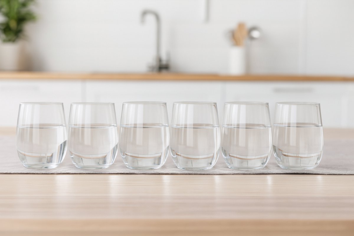 Drinkglazen Set van 6 Waterglazen 300 ml