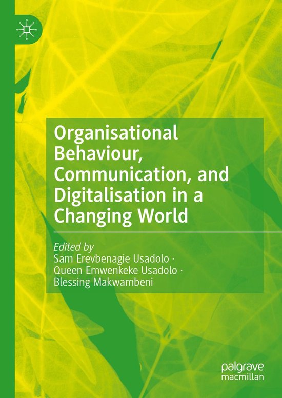 Organisational Behaviour, Communication, and Digitalisation  ... - cover