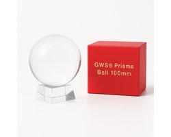 GWS Kristallen Bol voor Fotografie - Fotobol Prisma - Heldere kristallen bal - Lensball Ø 100 mm