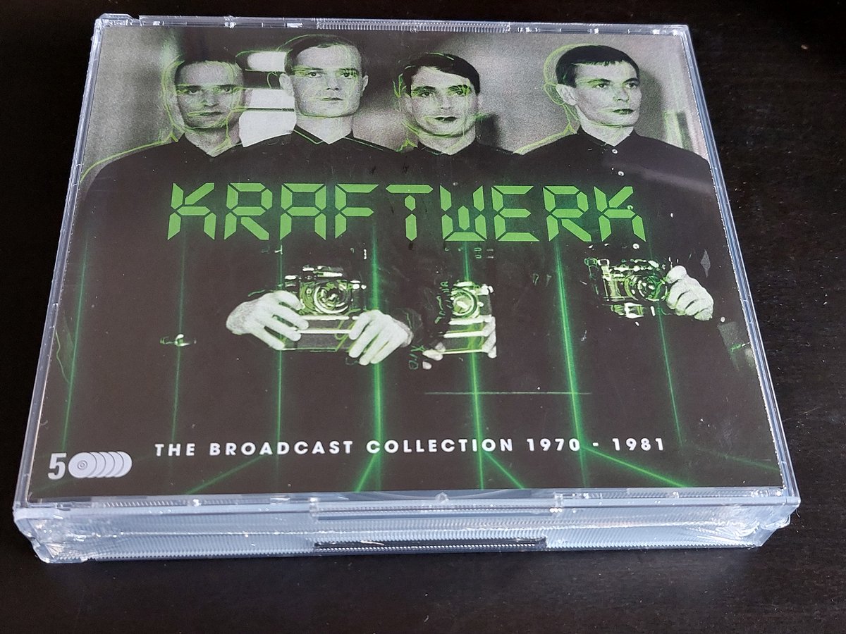 Kraftwerk Broadcast Collection - 5 CD box met live concerten 1970