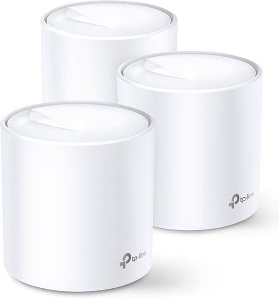 Foto: Tp link deco x20 multiroom wifi systeem ax geschikt voor wifi 6 1750 mbps 3 pack
