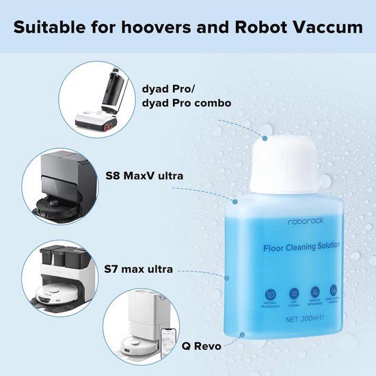 NARWAL Original Zubehör 930ML Bodenreiniger Reiniger für Wischtücher, geeignet für Flow 2/ Flow