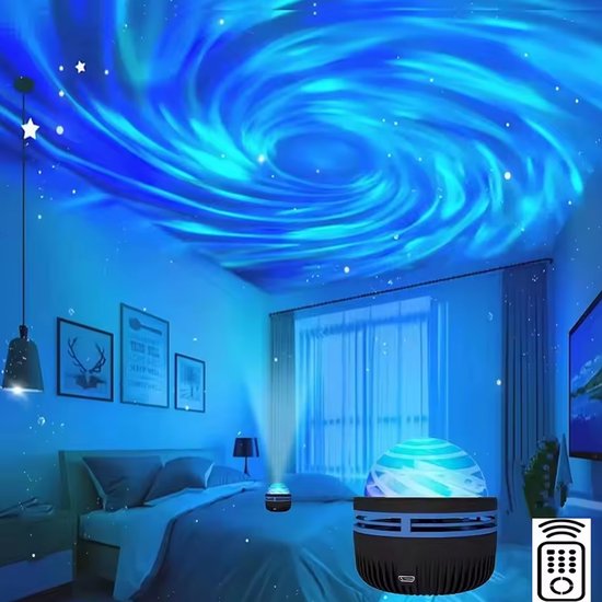 Sterrenhemel Projector - Lamp - LED - incl Lader - Kinderkamer - Ruimte van Merkloos — afbeelding 2