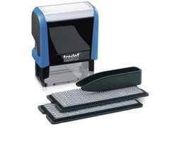 Trodat 43145 Tekststempel Zwart 47 x 18 mm (bxh)