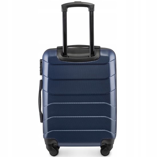 COOLIFE Cabinekoffer, 55 x 35 x 20 cm, voor Ryanair luchtvaartmaatschappij, handbagage, cabinebagage, hardslagkoffer, lichtgewicht, met TSA-slot en 4 spinner-wielen, geel/zwart, 55×40×20cm -Set 2tlg