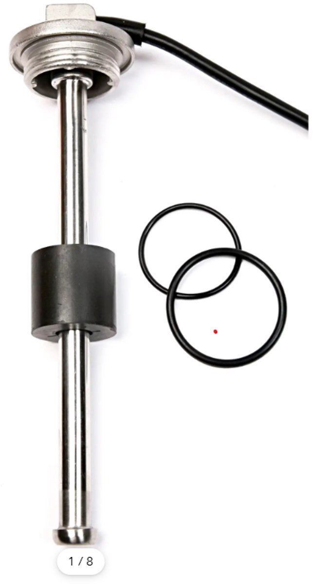 Wema Tankgever Brandstof/water - RVS - S3 - 40 cm